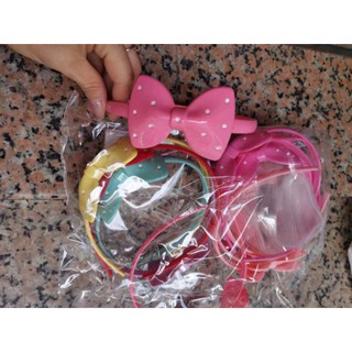 Sỉ 12 cài tóc bờm tóc nơ cho bé gái