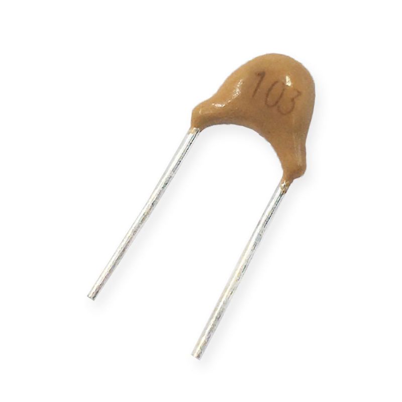 Bộ 100 tụ gốm vàng 103 , 104 , 105  50v