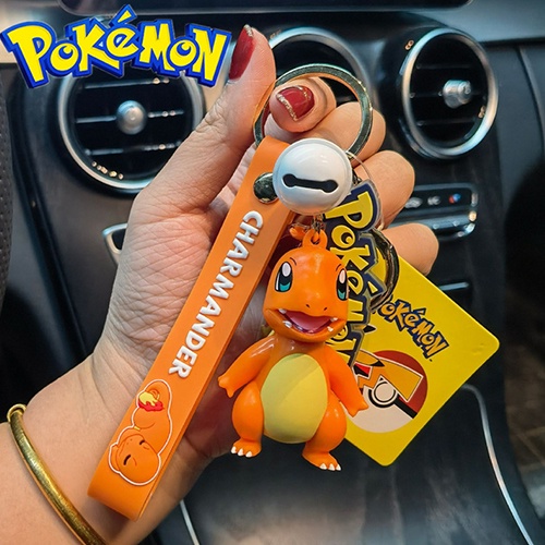 Móc khóa Pokemon bộ 6 nhân vật siêu kute và đáng yêu, móc khóa treo balo phong cách sành điệu hot trend Tik Tok