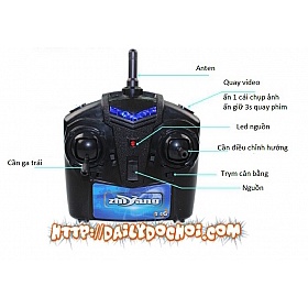 Tay điều khiển chế tạo máy bay cánh bằng mini 3 kênh,hàng chất lượng cao,giá tốt
