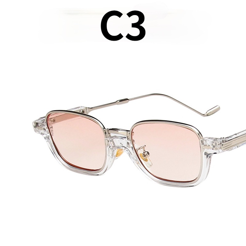 Kính mát gọng bán nguyệt hình oval phong cách retro cho nữ