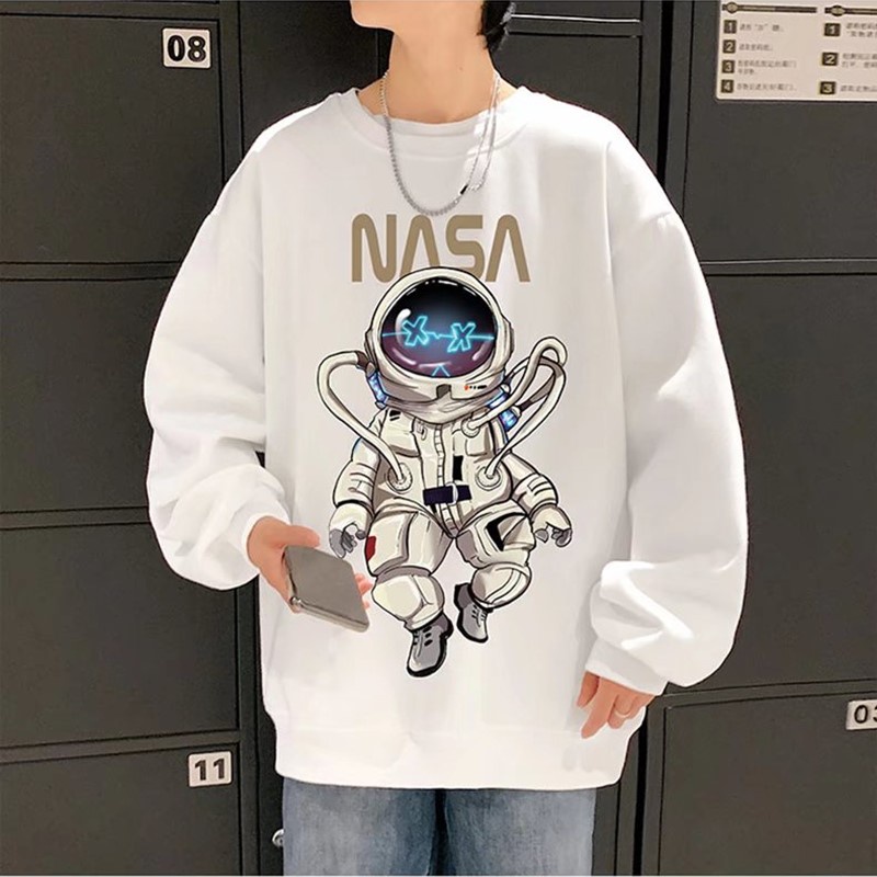 Áo sweater nam nữ unisex form rộng khoác đôi len nỉ ngoại local brand đẹp cặp đôi ulzzang hàn quốc dày mịn chống NASA