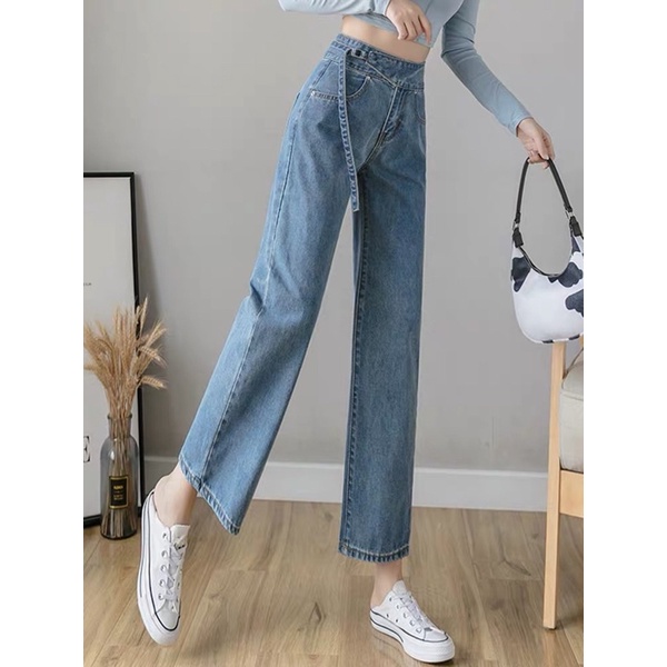 Quần Bò Nữ Đẹp Cạp Cao Tôn Dáng Size Bé XXS-XS-S-M-L, Chất Mềm Đẹp Không Bai Màu