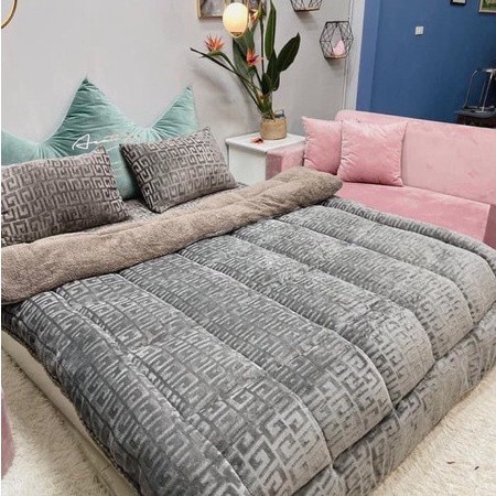 [Giá Hủy Diệt] Chăn Lông Cừu Chữ Vạn Cao Cấp Loại dày dặn (Được lựa mẫu)