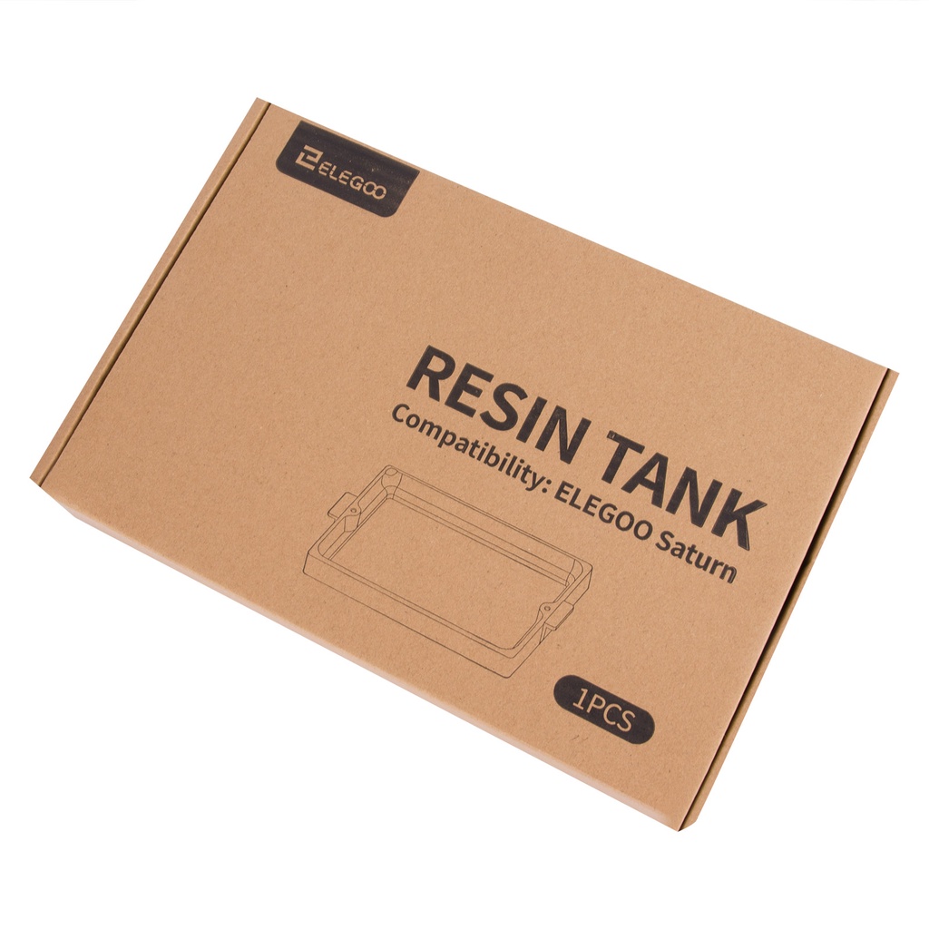 Khay chứa nhựa resin Elegoo Resin Tank cho máy in 3D Saturn VAT nhôm