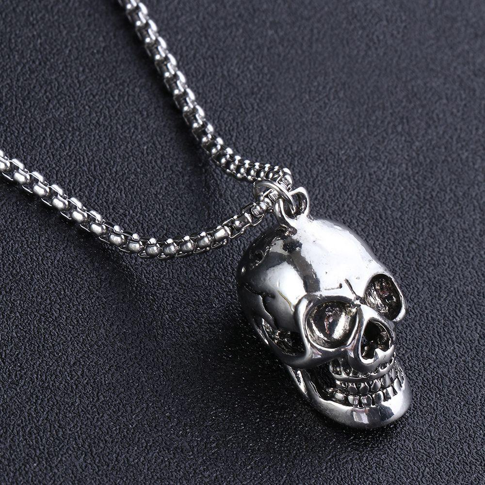 Vòng cổ Mặt Đầu Lâu Phong Cách Gothic