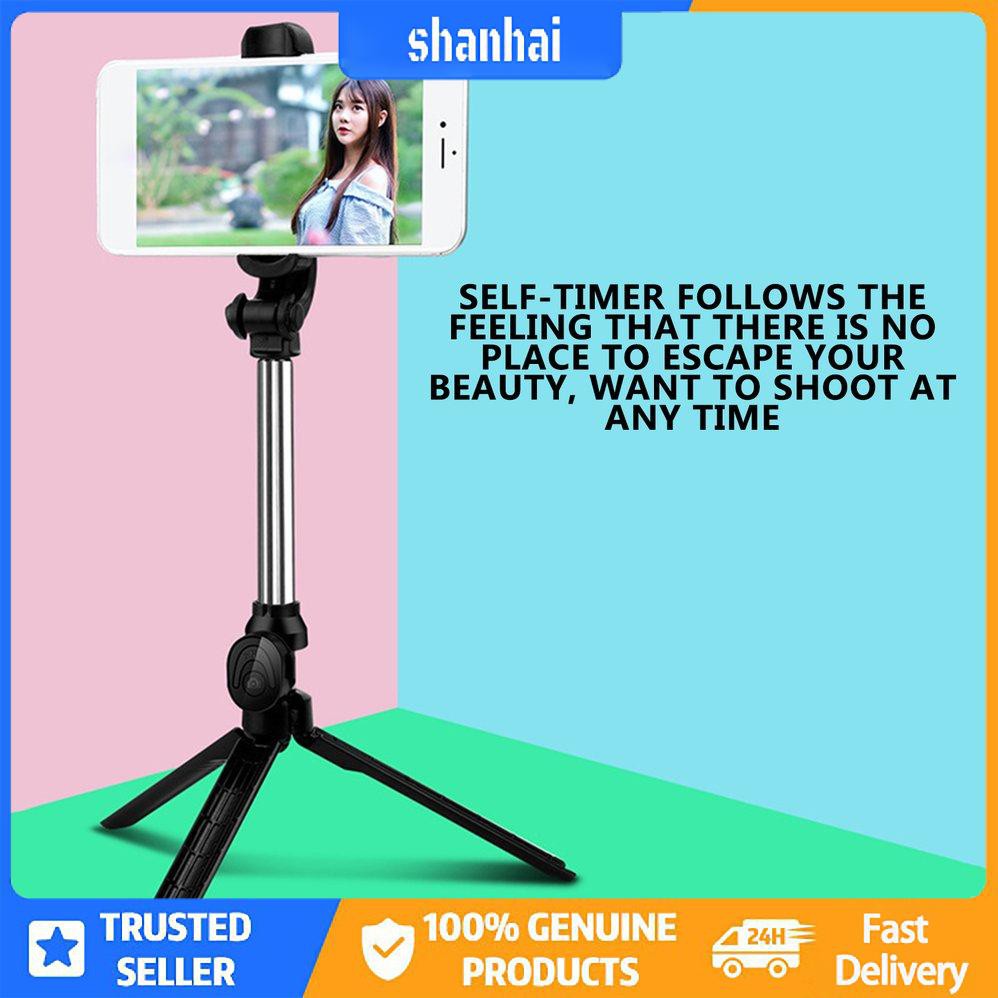 Xt10 Đòn bẩy chụp hẹn giờ tự điều khiển từ xa Gậy chụp ảnh kính thiên văn Live Tripod Gậy chụp ảnh tự sướng