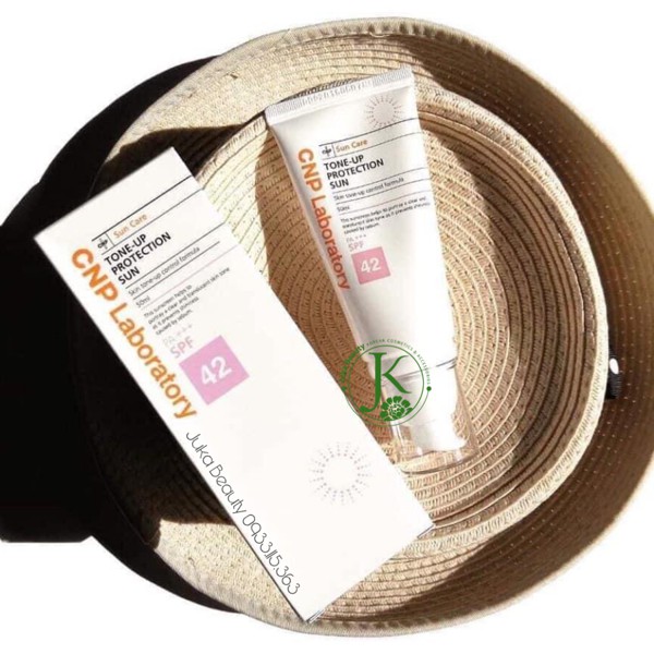 Kem Chống Nắng CNP Laboratory Tone-Up Protection Sun SPF 42/PA+++ Dành Cho Da Nhạy Cảm 50ml