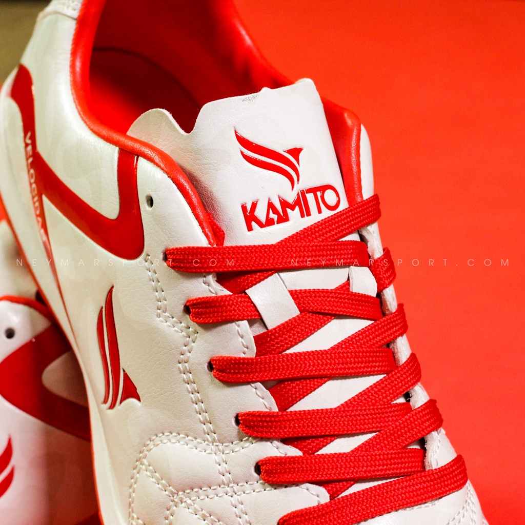 Giày đá bóng Kamito Velocidad Legend TF - White/Red