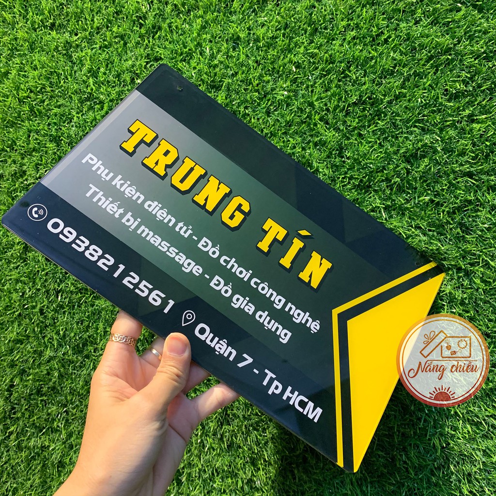 Bảng hiệu treo cửa hàng_ Decor quán cà phê, quán trà sữa in và thiết kế theo yêu cầu