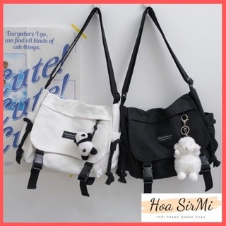 Túi Đeo Chéo Canvas - Túi Đi học FREESHIP Túi Vải Canvas Unisex