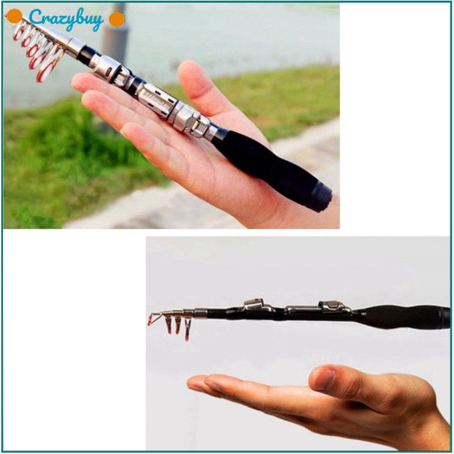 Cr Cần Câu Cá Mini Siêu Cứng 1-2.3m Chất Lượng Cao Chuyên Dùng