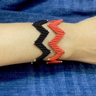 Zigzag macrame Bracelet - Vòng tay zigzag