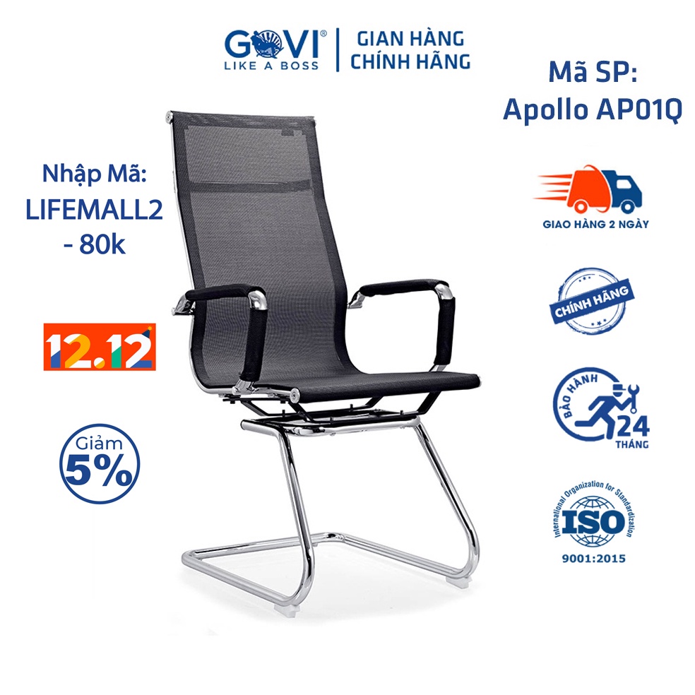 Ghế chân quỳ GOVI Apollo AP01Q Lưng lưới