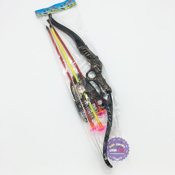 Đồ chơi cung nhựa hít tường cho bé trai