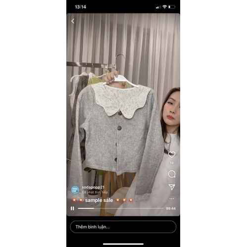 Áo cardigan Sodapop