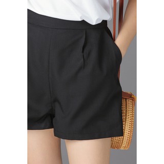 20 Again - Quần short vải chun cạp sau