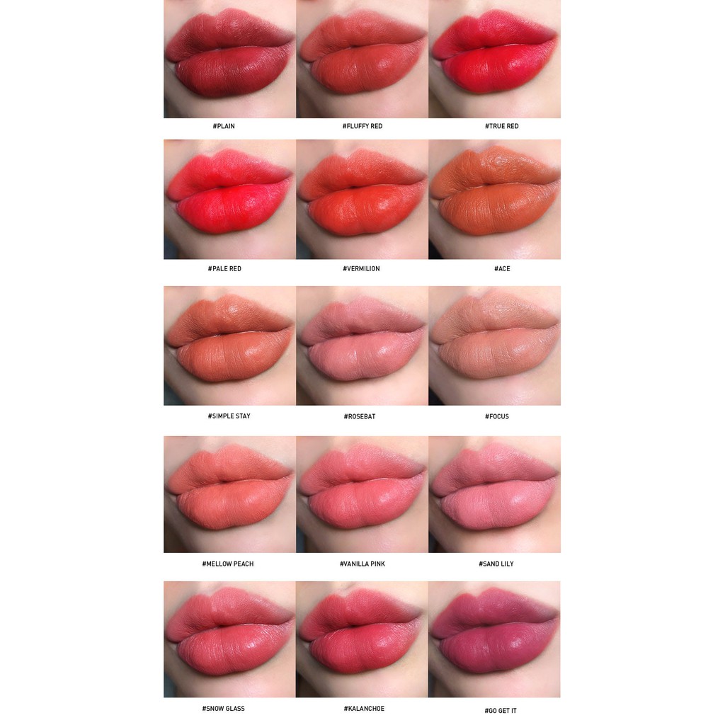 [ CHÍNH HÃNG 100%] SON THỎI 3CE SLIM VELVET LIP COLOR