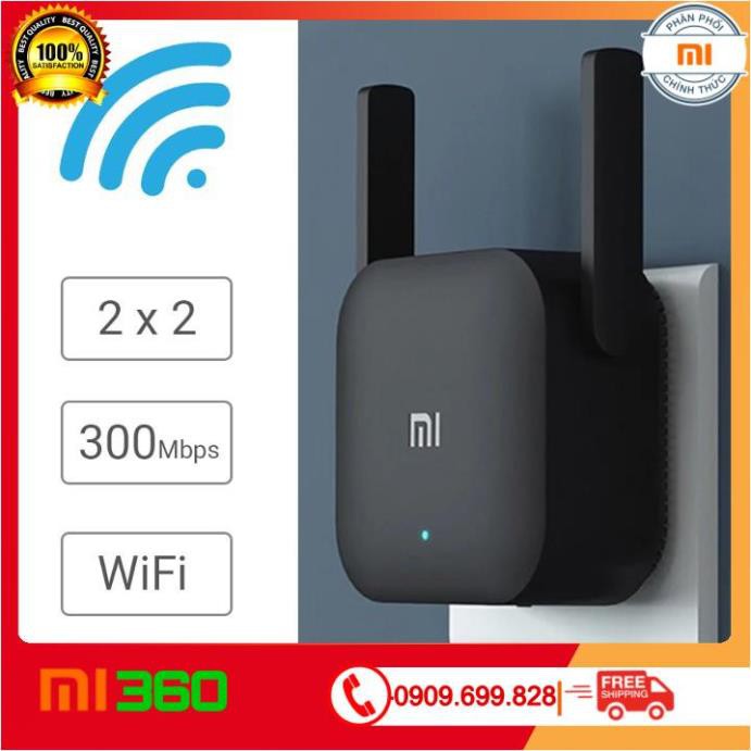 [ Hàng Cao Cấp ] Kích sóng Xiaomi Mi Wifi Repeater Pro phiên bản mới 300 Mbps