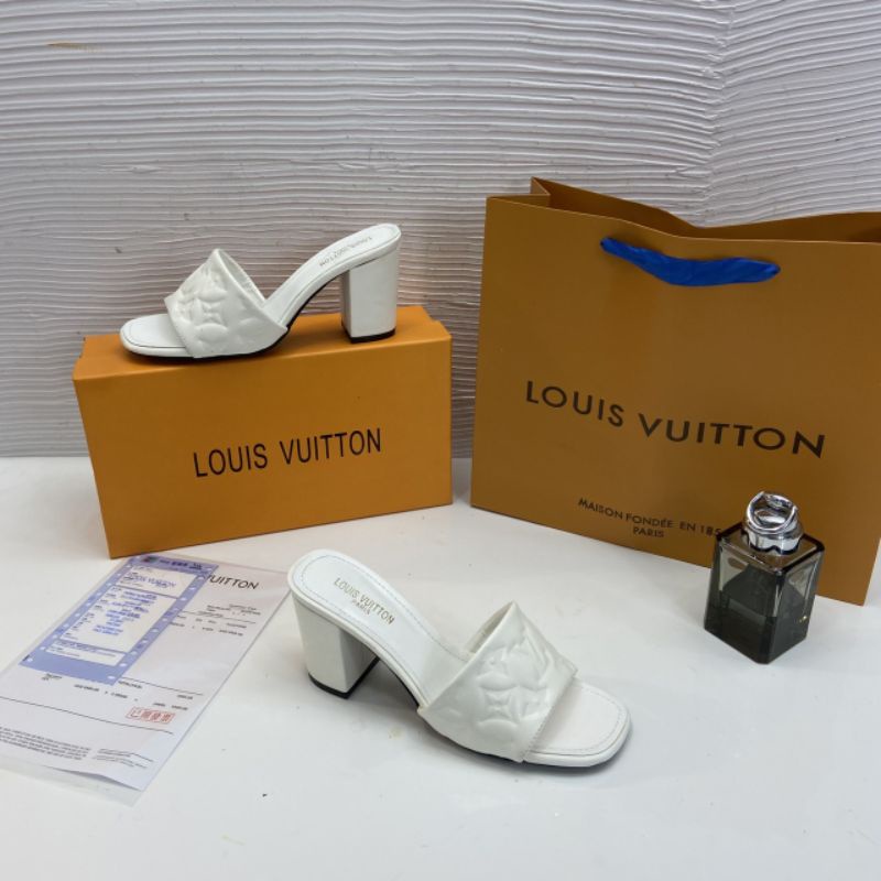 X(ẢNH THẬT) Guốc 8p Gót Vuông Quai Ngang Loại 1 Xịn Da Mềm Êm Fullbox Bill Túi Cao Cấp