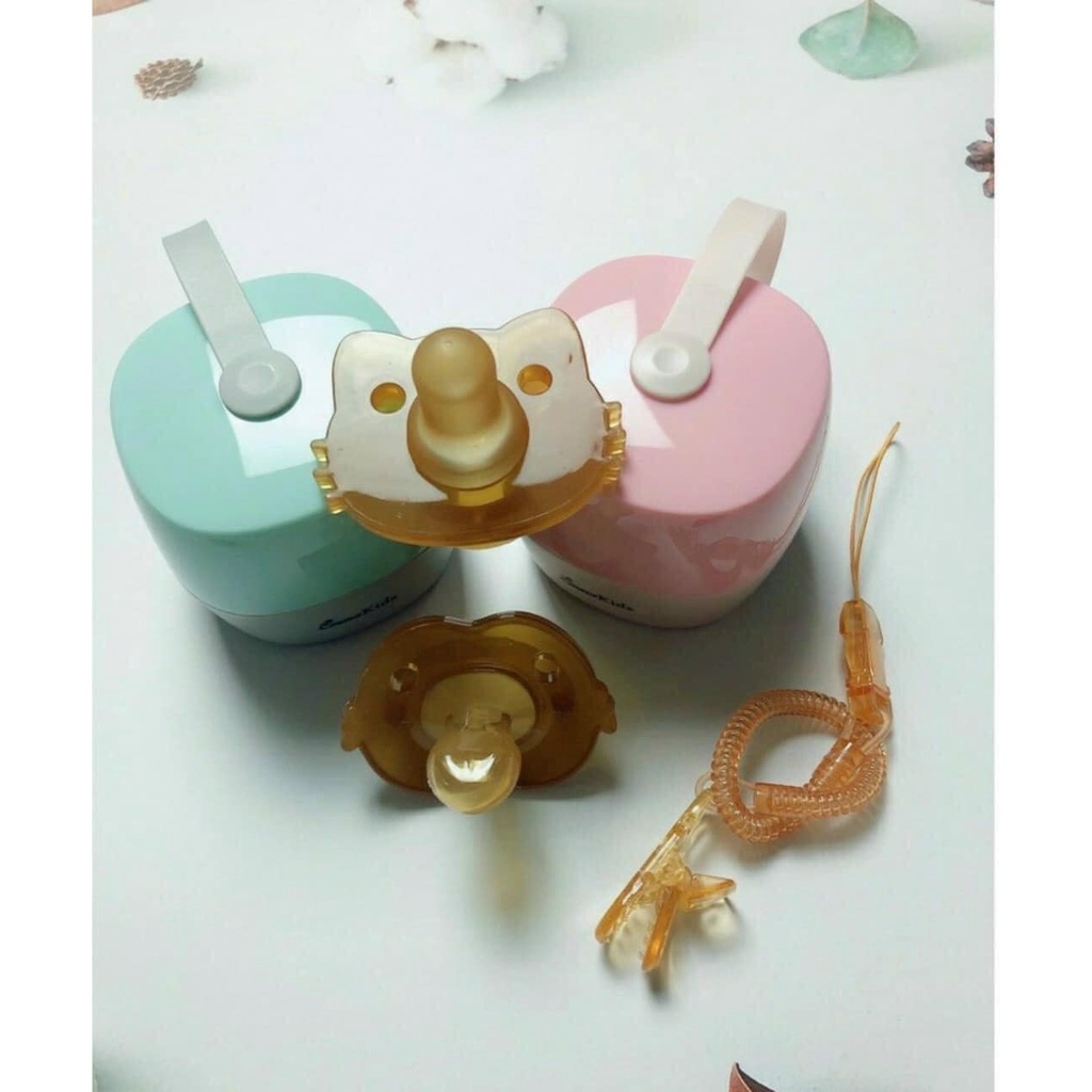 Set 2 Ti Giả Emma Silicon Cao Cấp Cho Bé Babibu - TGE