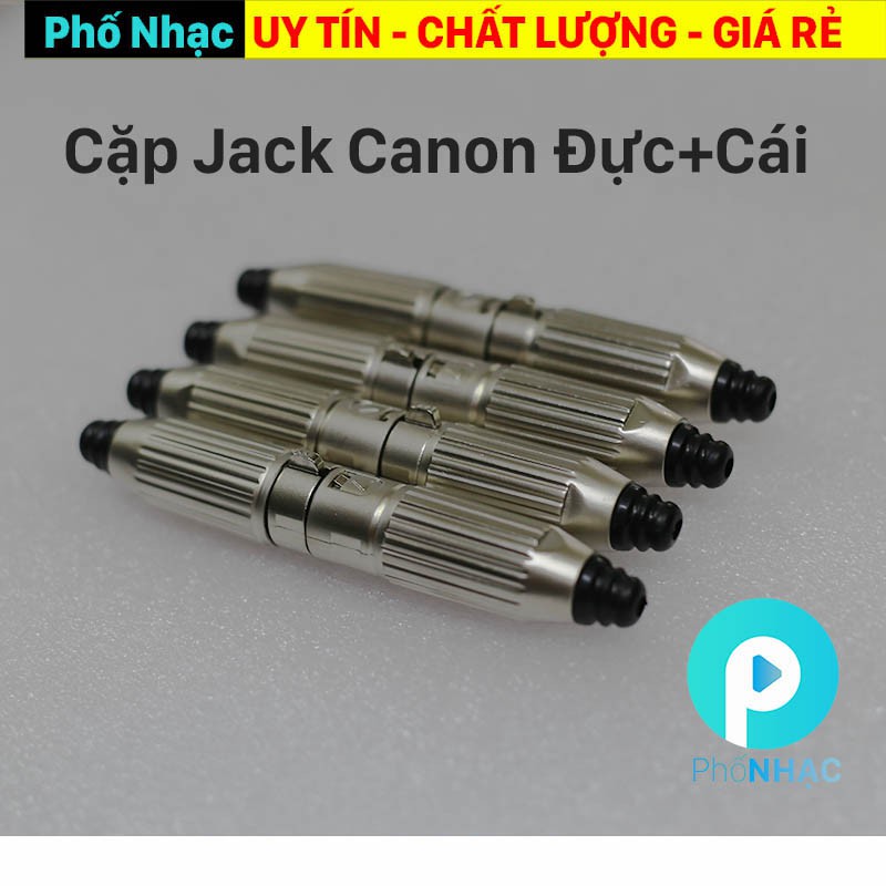 [Mã ELHACE giảm 4% đơn 300K] Jack canon Đực Cái, Jack canon, XLR chữ J hàng loại 1