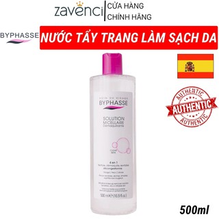Nước Tẩy Trang BYPHASE Micellar Water Làm Sạch Sâu Phù Hợp Với Mọi Loại (Mẫu mới -500ml)