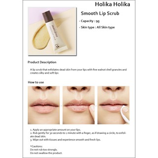 Tẩy Da Chết Môi Smooth Lip Scrub