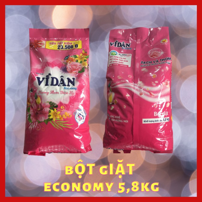 Bột Giặt Vì Dân Economy 5,8kg – RẺ MÀ CHUẨN