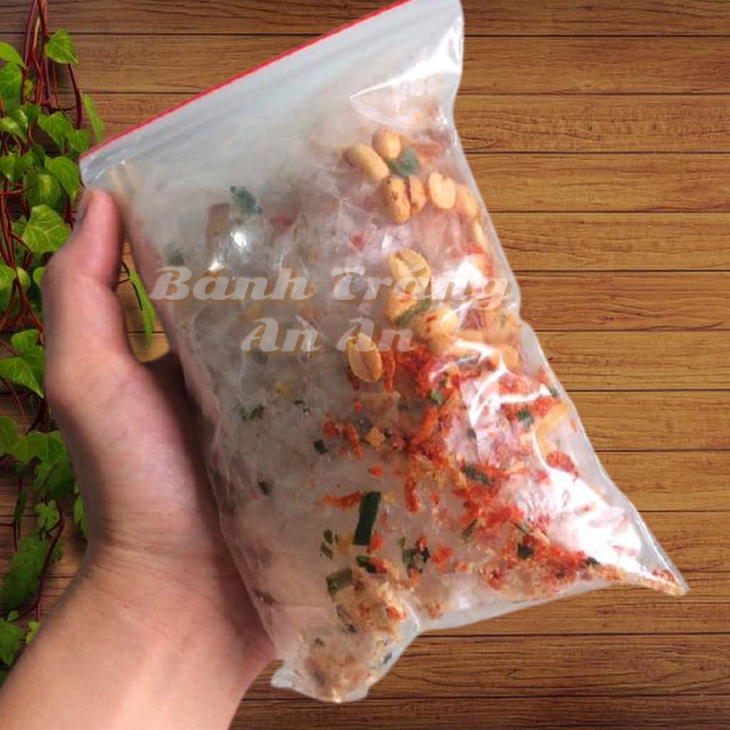 Bánh Tráng Trộn Tây Ninh - Ananfoods 💥𝟴 𝗩𝗶̣, 𝗖𝗼́ 𝗞𝗵𝗼̂ 𝗚𝗮̀ 💥 Bánh Tráng Topping Tự Trộn, Ăn Vặt, Banh Trang Phoi Suong