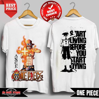 [VIDEO + ẢNH THẬT] Áo Thun Hỏa Quyền Portgas D. Ace Cực Đẹp | Áo Phông ACE Đảo Hải Tặc One Piece Tshirt