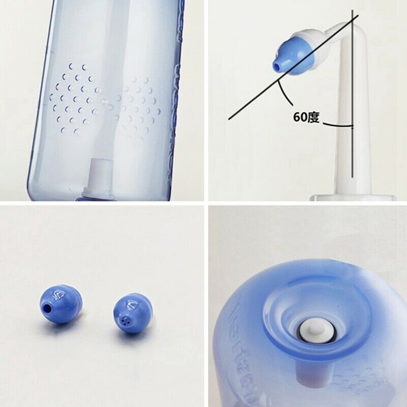 [Hàng mới về] Bộ bình rửa mũi tiện lợi 300ml | BigBuy360 - bigbuy360.vn