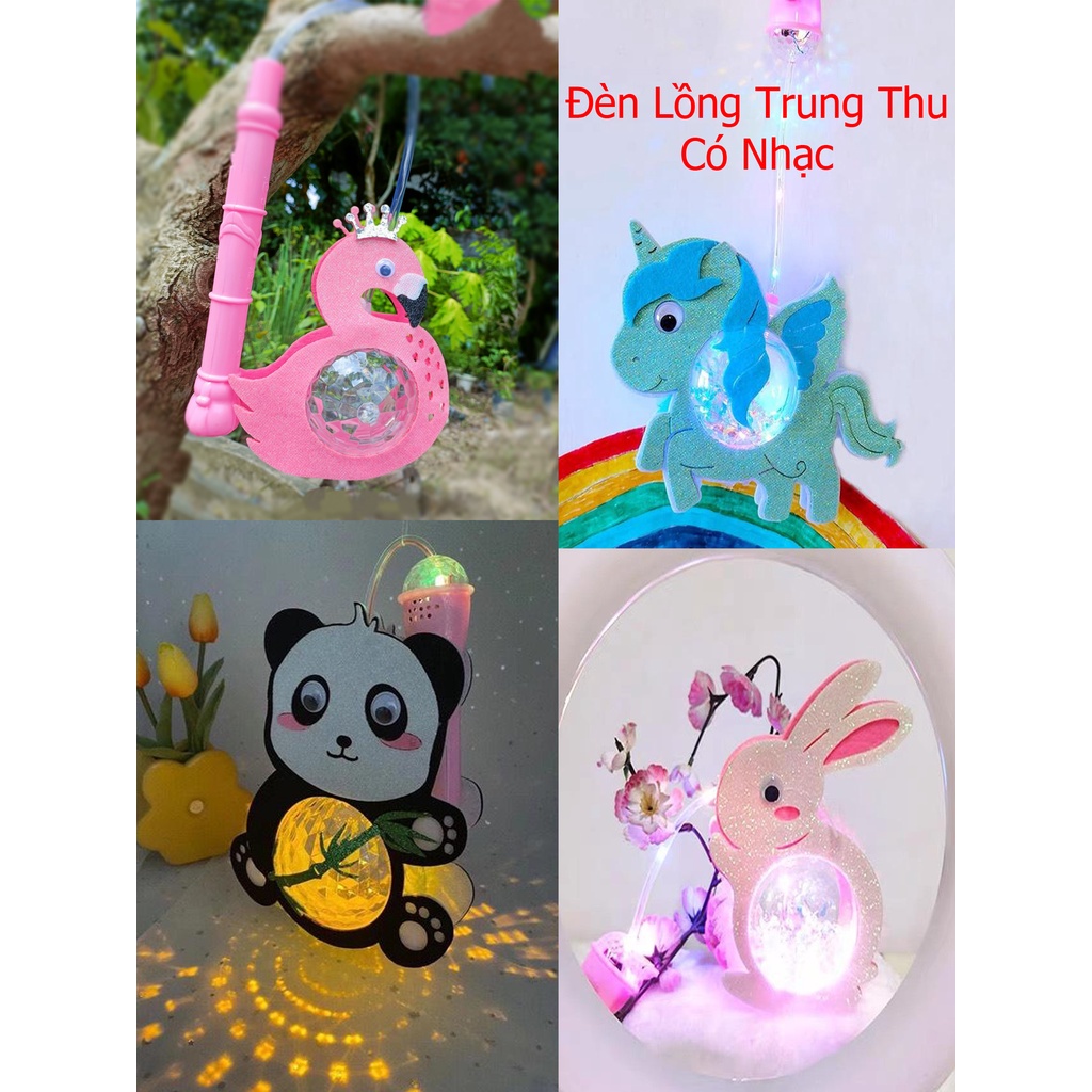Lồng đèn trung thu hình thú cho bé nhiều mẫu có nhạc mẫu tiên tiến nhất 2022