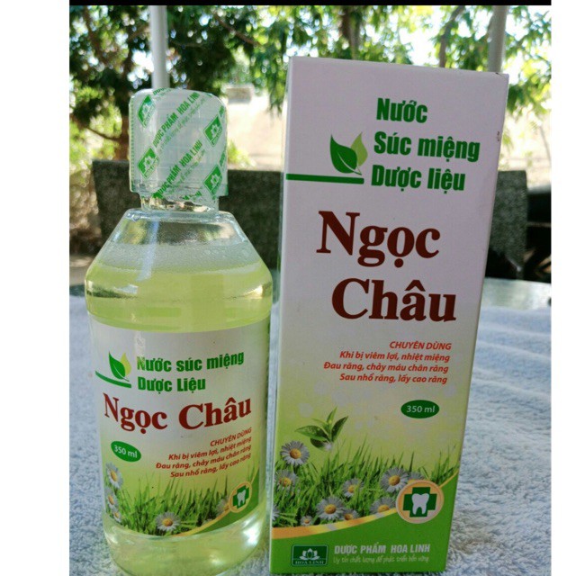 ✅ (CHÍNH HÃNG) Nước Súc Miệng Dược Liệu NGỌC CHÂU