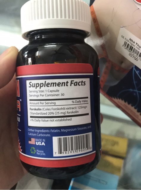 Viên giảm cân Forskolin Mega nhập khẩu Mỹ | BigBuy360 - bigbuy360.vn