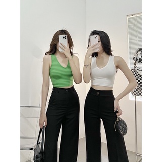 Áo Cổ Tim Sát Nách