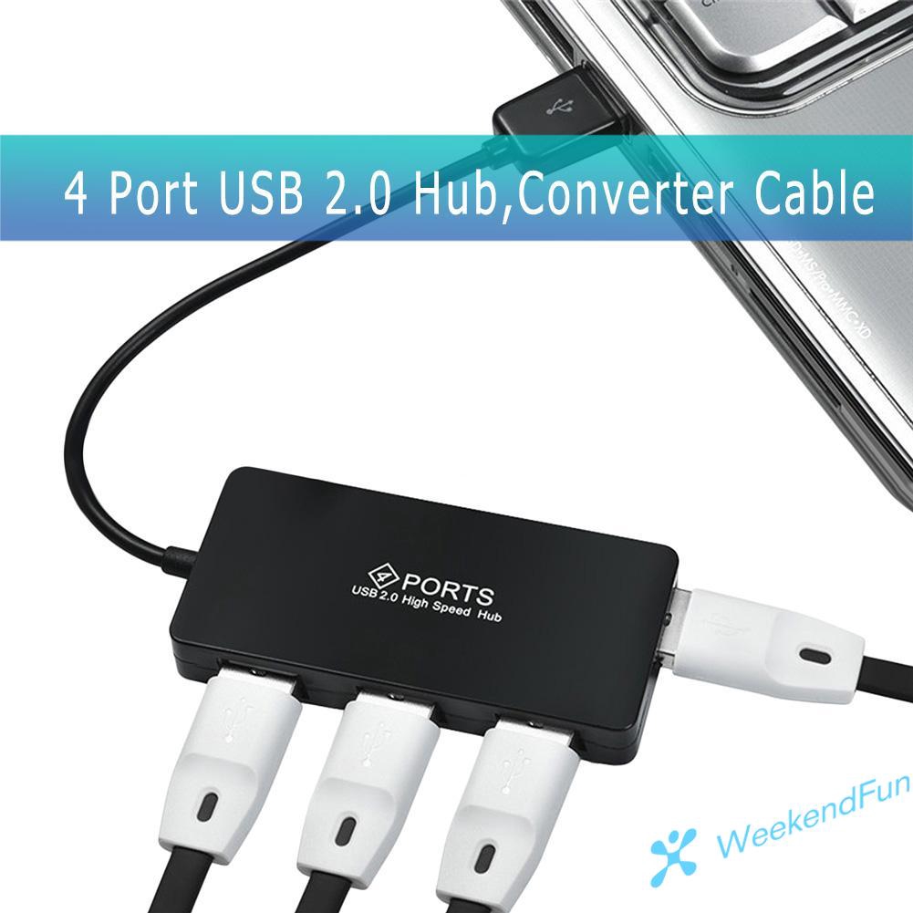 Bộ Chia 4 Cổng Usb 2.0 Cho Pc / Laptop / Notebook | BigBuy360 - bigbuy360.vn
