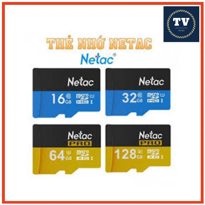 Thẻ Nhớ Netac 32GB, Tốc Độ Đọc Chuẩn Class 10 | thẻ nhớ 32G giá rẻ