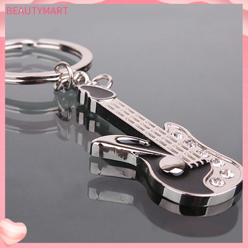 Móc Khóa Hình Đàn Ghita Mini Đính Đá Thời Trang