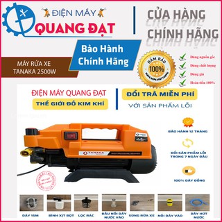 Máy Rửa Xe Tanaka 2500W | Model T9 | Có Chỉnh Áp | 3 Chế Độ Phun | Bảo Hành Chính Hãng 12 Tháng