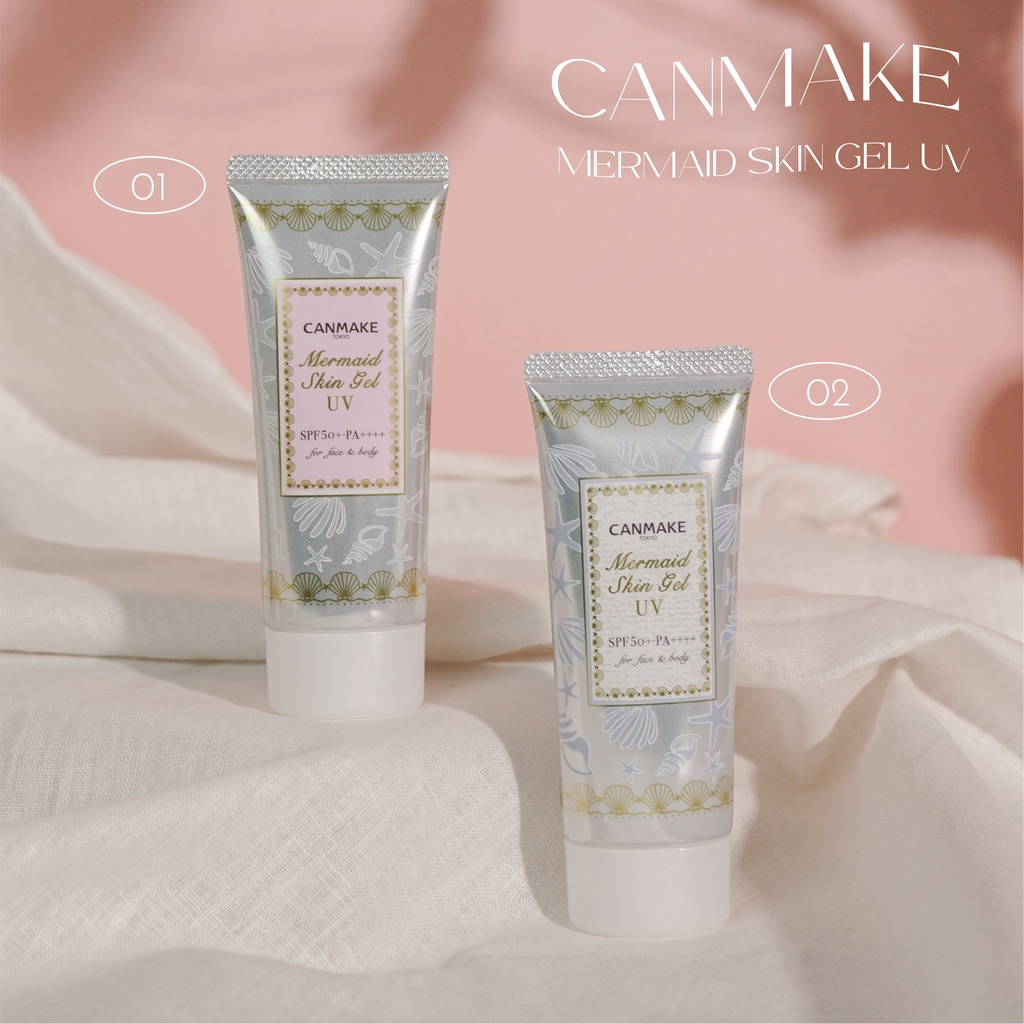 Kem Lót Chống Nắng Canmake Mermaid Skin Gel UV