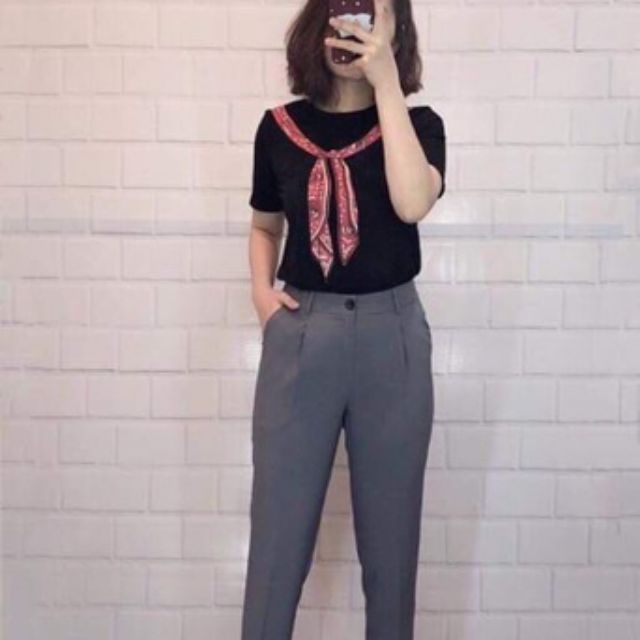 {GIÁ SỈ SLL} Quần B31-BAGGY TÂY CÔNG SỞ Loại Đẹp 2 Màu Đen/Ghi..