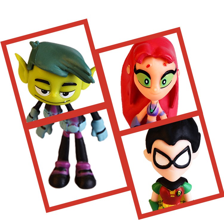 Mô hình Biệt đội titan trưng bày đồ chơi