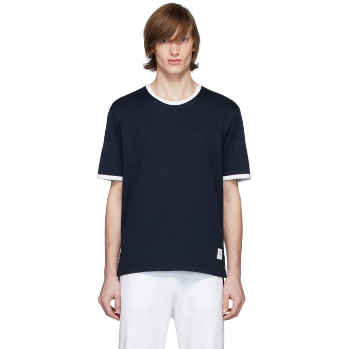 Áo Phông Thom Browne Bo Cổ