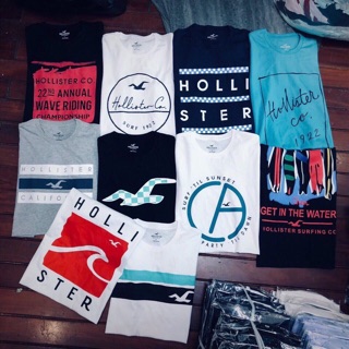 Áo thun cổ tròn Hollister