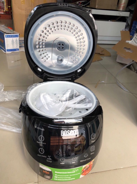 Nồi cơm điện tử Bosco 3D BMC900X sang trọng | BigBuy360 - bigbuy360.vn