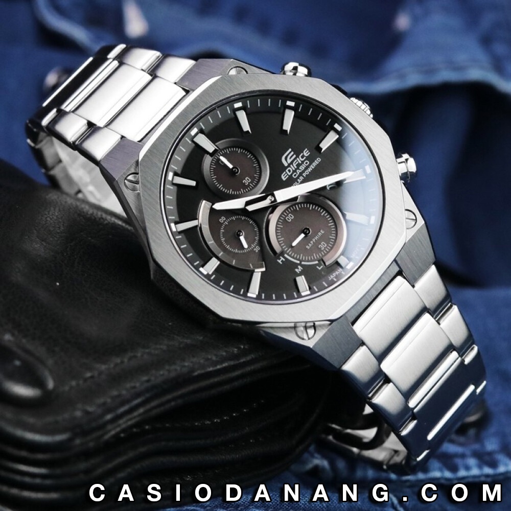 Đồng hồ nam dây kim loại Casio Edifice chính hãng Anh Khuê EFS-S570D-1AUDF (44mm)