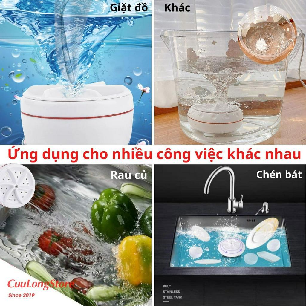 Máy Giặt Mini Tự Động Gấp Gọn 5L Thông Minh cầm tay giặt đồ cá nhân cho bé trẻ nhỏ quần áo lót người lớn sinh viên