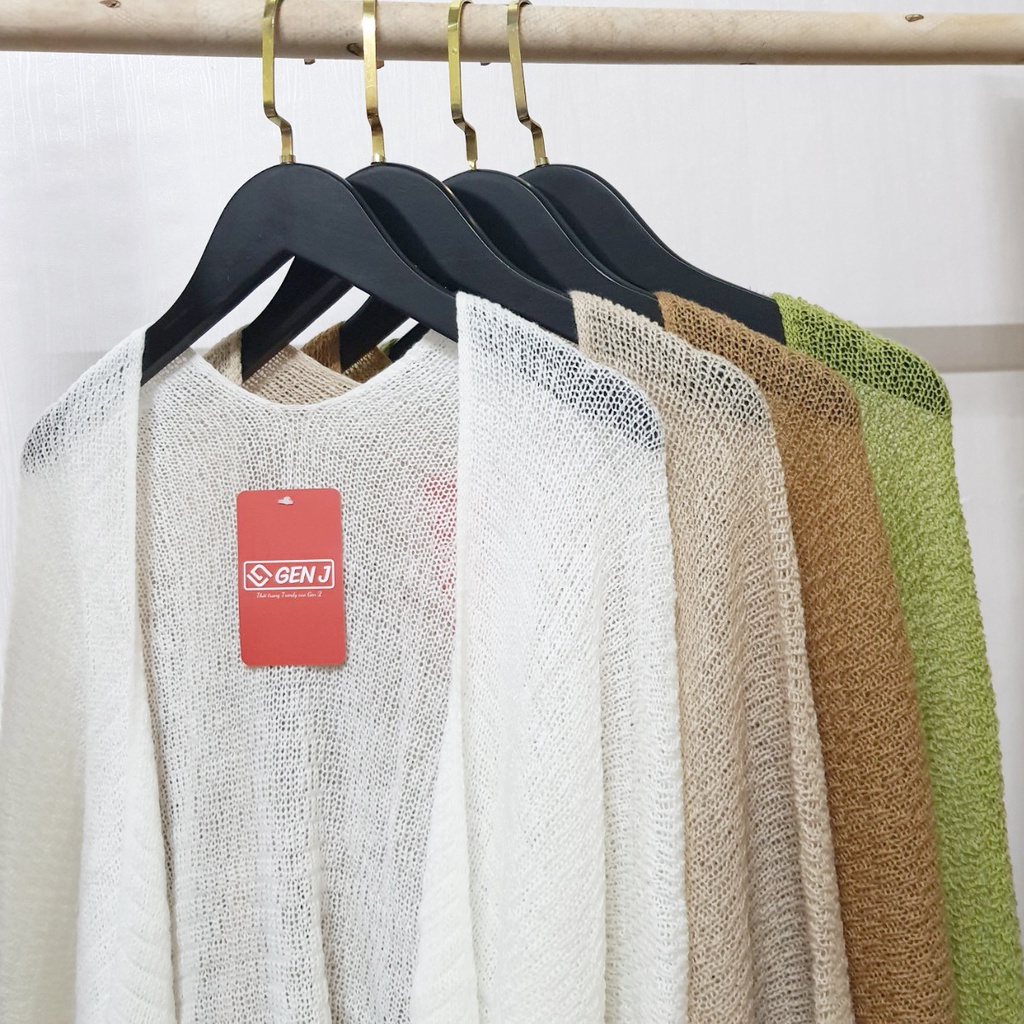 Áo Cardigan len mỏng phong cách Hàn Quốc-Gen J-01 | BigBuy360 - bigbuy360.vn