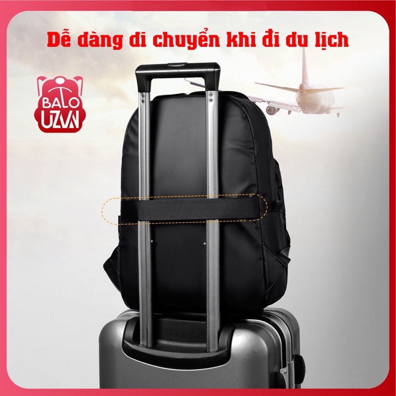 Balo đi học nam nữ Ulzzang basic chống nước, cặp sách laptop phong cách Unisex Hàn Quốc dành cho học sinh, sinh viên.